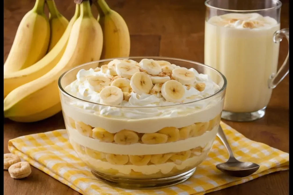 Discover the best easy banana pudding recipe with creamy layers of pudding, fresh bananas, and vanilla wafers. Perfect for any occasion!