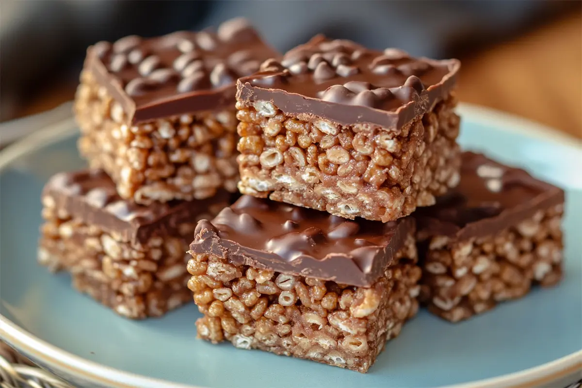 Make delicious chocolate rice crispy treats with variations, healthy swaps, and tips. Perfect no-bake dessert for all occasions!