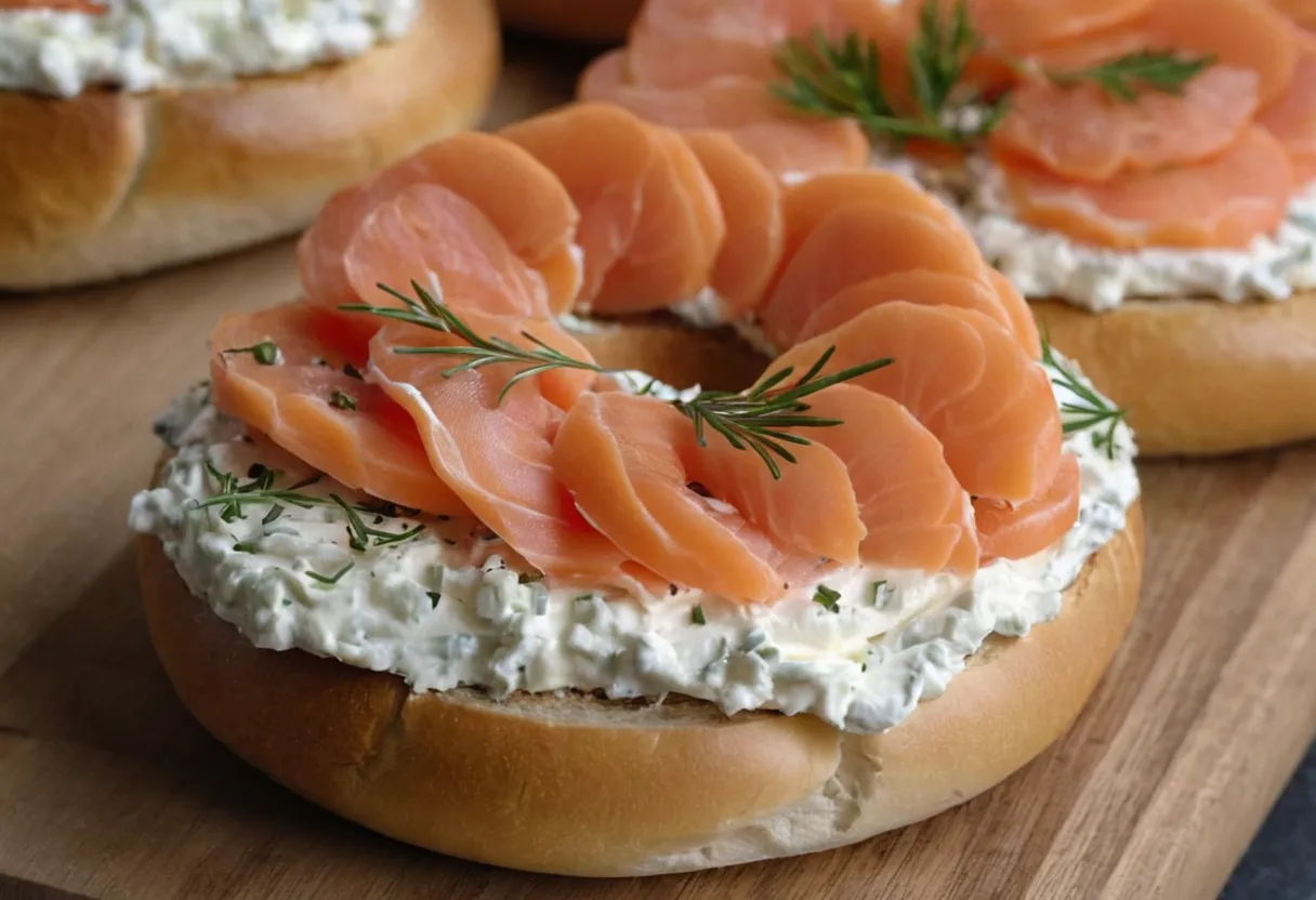 Discover how to make the best bagel with cream cheese and smoked salmon. Explore recipes, topping ideas, and tips for an unforgettable brunch.